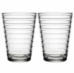 Iittala - Aino Aalto Tumbler Clear 330ml Set 2pce