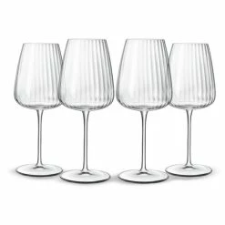 Luigi Bormioli - Optica Chardonnay Glass Set 550ml 4pce