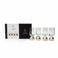 Clinq - Copper Collection Shot Glasses Set Of 4