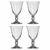 Francalia - Dots Piana Wine Glass 260ml Set Of 4pc