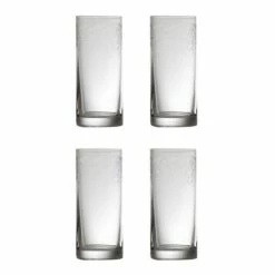 Francalia - Piana Floral Tumbler 300ml Set Of 4pc
