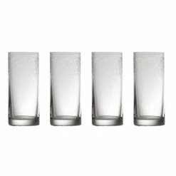 Francalia - Piana Floral Tumbler 440ml Set Of 4pc