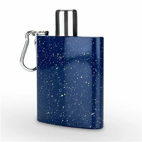 Foster & Rye - Enamel Carabiner Flask 178ml 1 Foster & Rye - Enamel Carabiner Flask 178ml