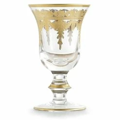 Arte Italica - Vetro Gold Water / Wine Glass 220ml