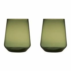 Iittala - Essence Tumbler Set Moss Green 2pce