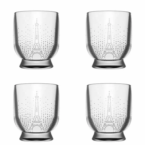 La Rochere - Parisienne Tumbler Set 4pce 1 La Rochere - Parisienne Tumbler Set 4pce