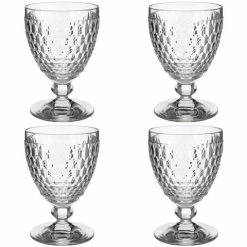 Villeroy & Boch V&B - Boston Clear Water Tumbler Set 4pce