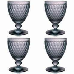 Villeroy & Boch V&B - Boston Water Goblet Blue Set 4pce