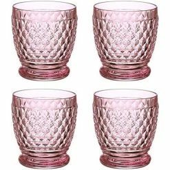 Villeroy & Boch V&B - Boston Rose Old Fashioned Tumbler Set 4pce