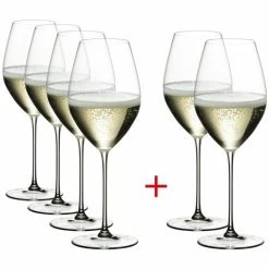 Riedel - Veritas Champagne Wine Glass Pay 4 Get 6 Pack