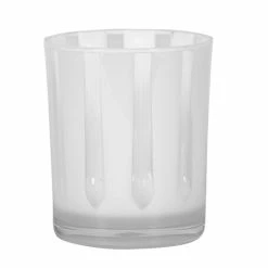 Flair Decor - St Tropez White Stripe Tumbler 350ml