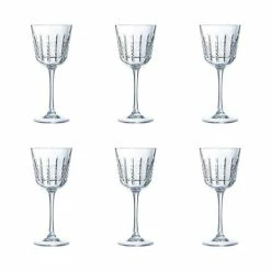 Cristal D'Arques - Rendez Vous Stemmed Wine Glass Set 6pce