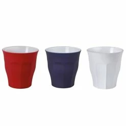 Duralex - Picardie Soft Touch Tricolor Tumbler Set 90ml/3pce