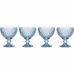 Villeroy & Boch V&B - Boston Coloured Champagne/Dessert Bowl Blue Set 4pce