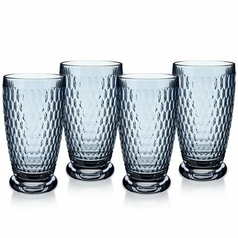 Villeroy & Boch V&B - Boston Blue Highball Set 4pce 1 Villeroy & Boch V&B - Boston Blue Highball Set 4pce