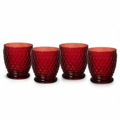 Villeroy & Boch V&B - Boston Red Tumbler Set 4pce