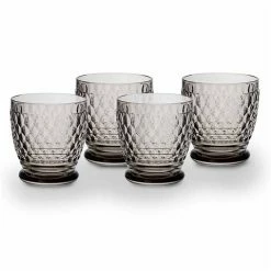 Villeroy & Boch V&B - Boston Smoke Tumbler Set 4pce