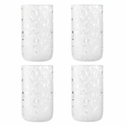 Ecology - Samara Hi Ball Tumbler Set White 400ml 4pce