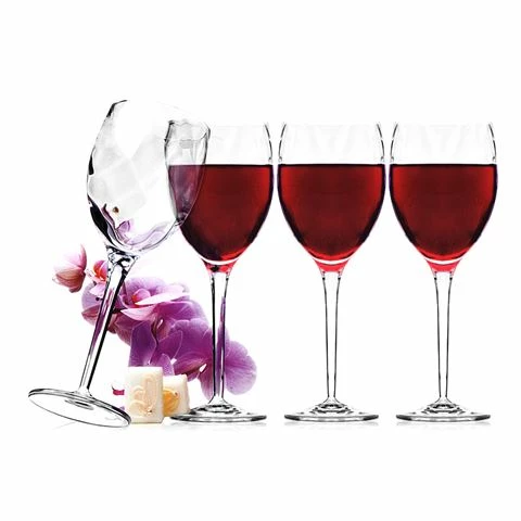 Luigi Bormioli - Canaletto Optic Red Wine Set 4pce 1 Luigi Bormioli - Canaletto Optic Red Wine Set 4pce