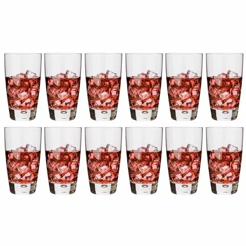 Bormioli Rocco - Luna Highball Tumbler Glass 450ml Set 12pce 1 Bormioli Rocco - Luna Highball Tumbler Glass 450ml Set 12pce