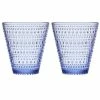 Iittala - Kastehelmi Tumbler Aqua 300ml Set 2pce