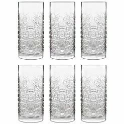 Luigi Bormioli - Mixology Textures Hi-Ball 480ml Set 6pce