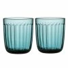 Iittala - Raami Tumbler Sea Blue 260ml Set 2pce