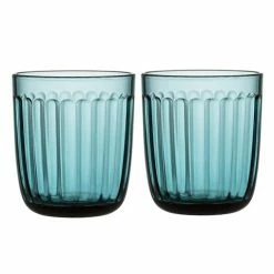 Iittala - Raami Tumbler Sea Blue 260ml Set 2pce