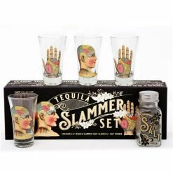 Luxe By Peter's - Phrenology Palmistry Tequila Slammer Set