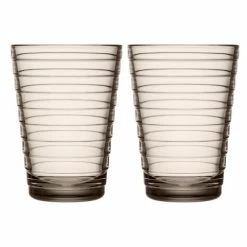 Iittala - Aino Aalto Tumbler Linen 330ml Set 2pce