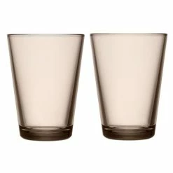 Iittala - Kartio Tumbler Linen 400ml Set 2pce