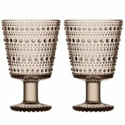 Iittala - Kastehelmi Universal Glass Linen 260ml Set 2pce