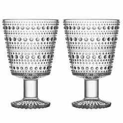 Iittala - Kastehelmi Universal Glass Clear 260ml Set 2pce