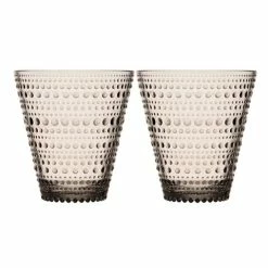 Iittala - Kastehelmi Tumbler Linen 300ml Set 2pce