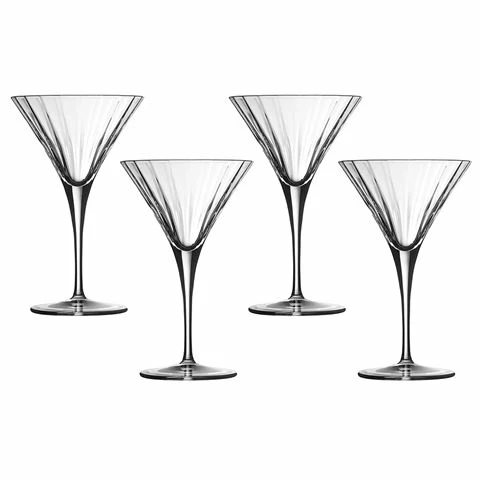 Luigi Bormioli - Bach Martini Set 4pce 1 Luigi Bormioli - Bach Martini Set 4pce