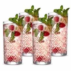 S & P - Winston High Ball Glass Set 4pce