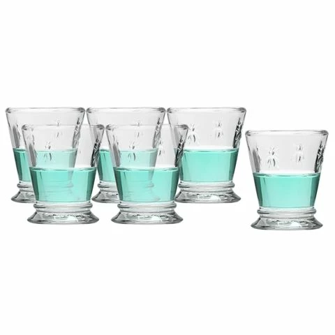 La Rochere - Bee Shot Glass Set 6pce 1 La Rochere - Bee Shot Glass Set 6pce