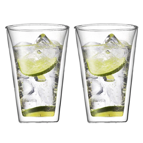 Bodum - Canteen Thermo Glass Set 400ml 2pce 1 Bodum - Canteen Thermo Glass Set 400ml 2pce
