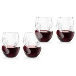 Final Touch - Conundrum Red Wine Glass Set 4pce