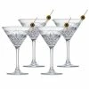 S & P - Winston Martini Glass Set 4pce