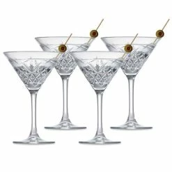 S & P - Winston Martini Glass Set 4pce