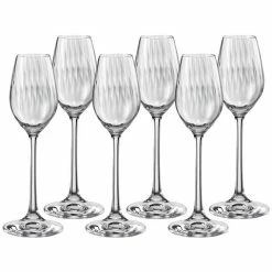Bohemia - Waterfall Liqueur Glass Set 60ml 6pce