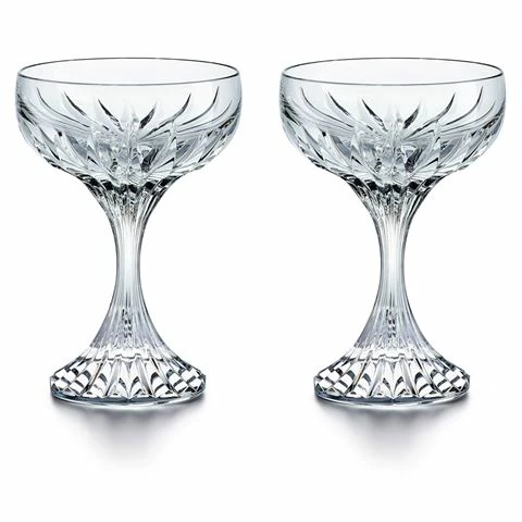 Baccarat - Massena Coupe Set 2pce 1 Baccarat - Massena Coupe Set 2pce