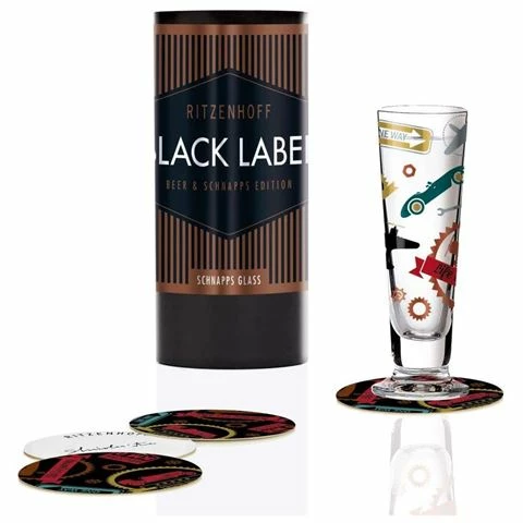 Ritzenhoff - Black Label Schnapps Glass Shinobu Ito 52ml 1 Ritzenhoff - Black Label Schnapps Glass Shinobu Ito 52ml