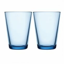 Iittala - Kartio Tumbler Set Aqua 400ml 2pce