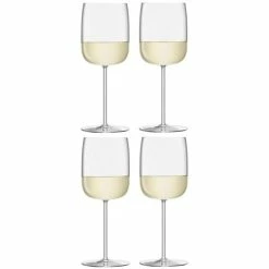 LSA - Borough Wine Glass Set 4pce 380ml