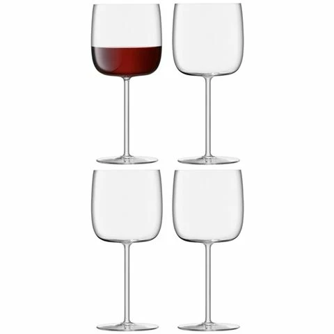 LSA - Borough Wine Glass Set 4pce 450ml 1 LSA - Borough Wine Glass Set 4pce 450ml