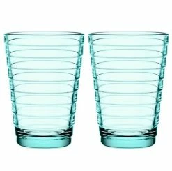 Iittala - Aino Aalto Tumbler Water Green 330ml Set 2pce