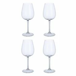 Villeroy & Boch V&B - Purismo Intricate & Delicate Red Wine Goblet Set 4pce