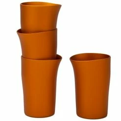 Fink - Beaker Matt Orange Set 4pce